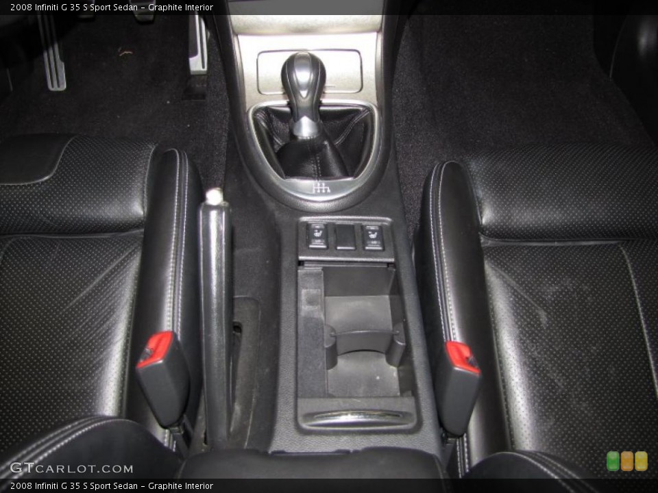 Graphite Interior Transmission for the 2008 Infiniti G 35 S Sport Sedan #46801815