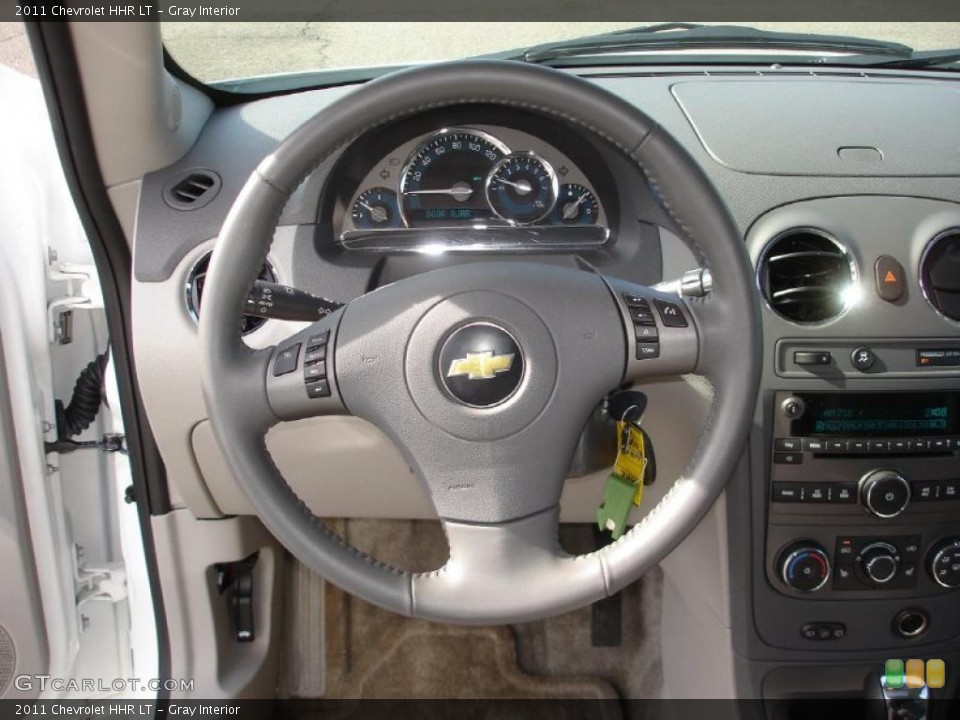 Gray Interior Steering Wheel for the 2011 Chevrolet HHR LT #46802397