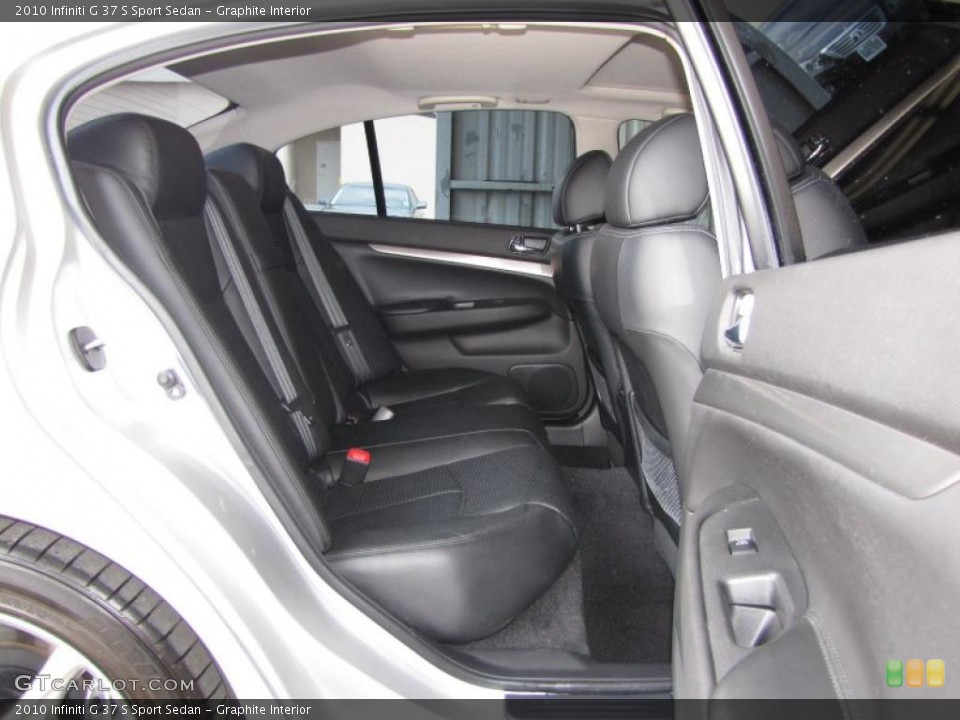Graphite Interior Photo for the 2010 Infiniti G 37 S Sport Sedan #46802961