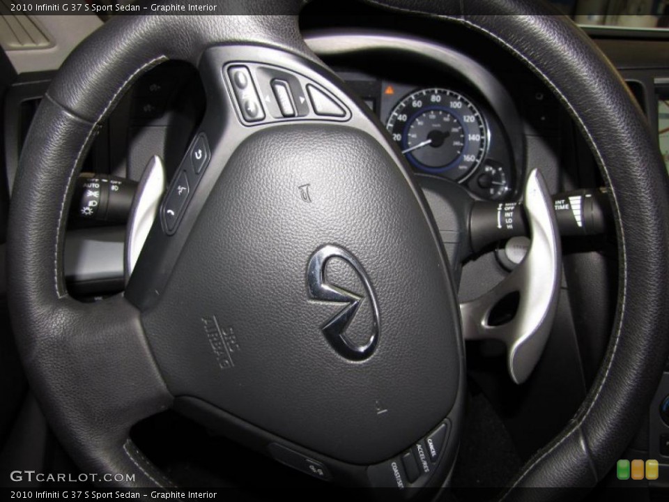 Graphite Interior Transmission for the 2010 Infiniti G 37 S Sport Sedan #46803027