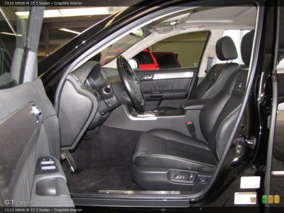 Graphite Interior Photo for the 2010 Infiniti M 35 S Sedan #46803285
