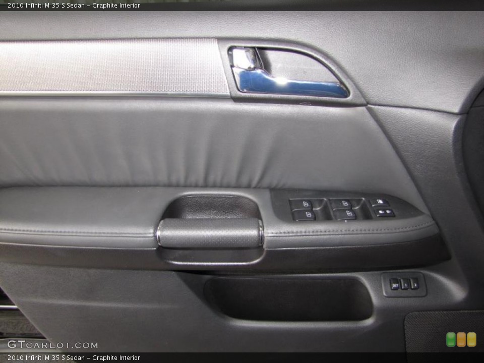 Graphite Interior Door Panel for the 2010 Infiniti M 35 S Sedan #46803330