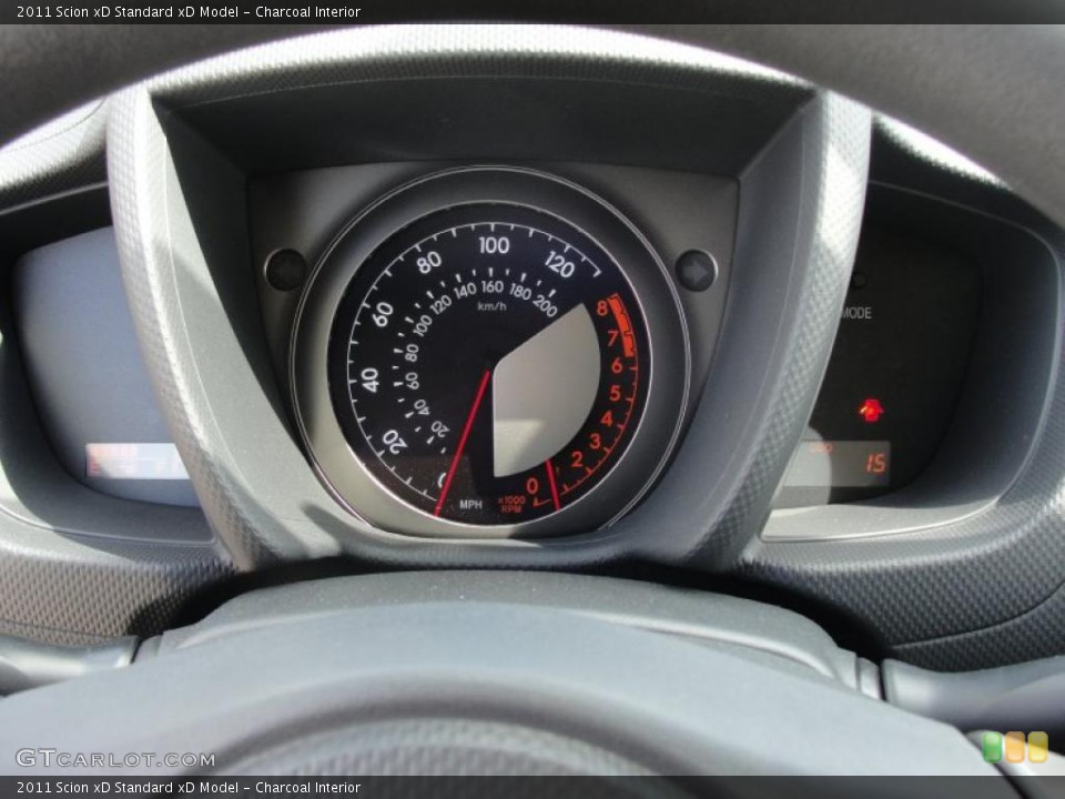 Charcoal Interior Gauges for the 2011 Scion xD  #46804140
