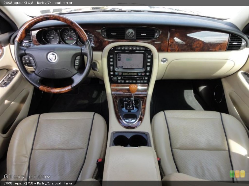 Barley/Charcoal Interior Dashboard for the 2008 Jaguar XJ XJ8 #46804431