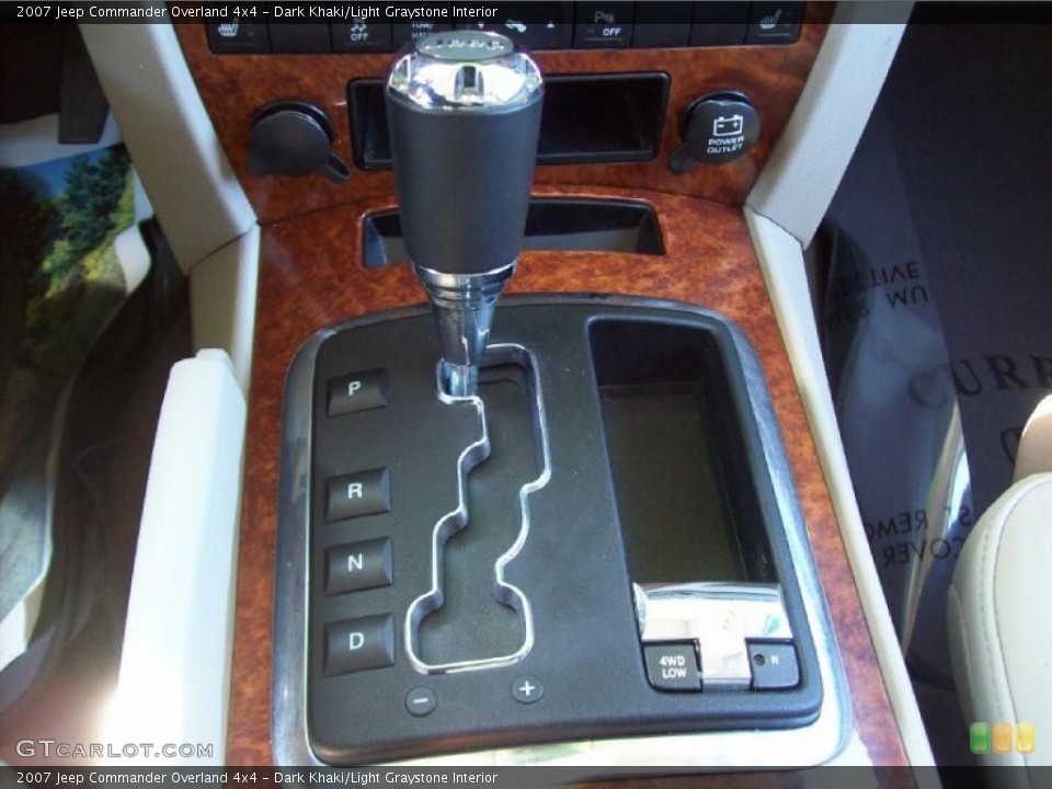 Dark Khaki/Light Graystone Interior Transmission for the 2007 Jeep Commander Overland 4x4 #46804854