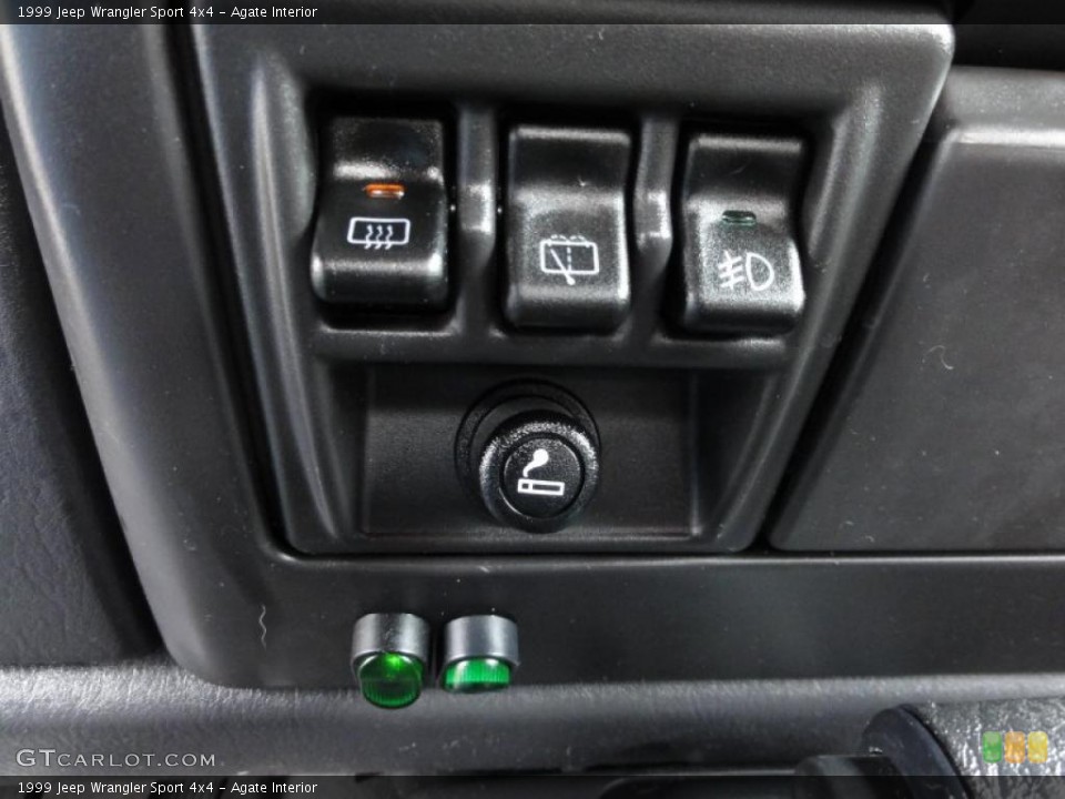Agate Interior Controls for the 1999 Jeep Wrangler Sport 4x4 #46805349