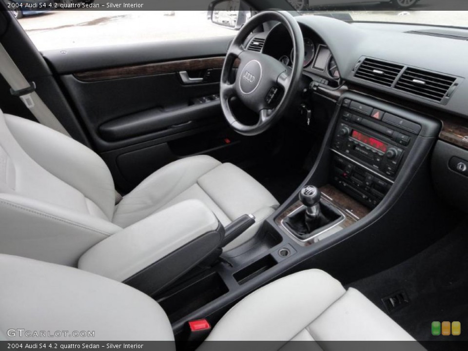 Silver Interior Dashboard for the 2004 Audi S4 4.2 quattro Sedan #46806444