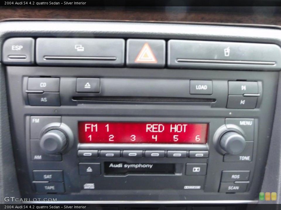 Silver Interior Controls for the 2004 Audi S4 4.2 quattro Sedan #46806804