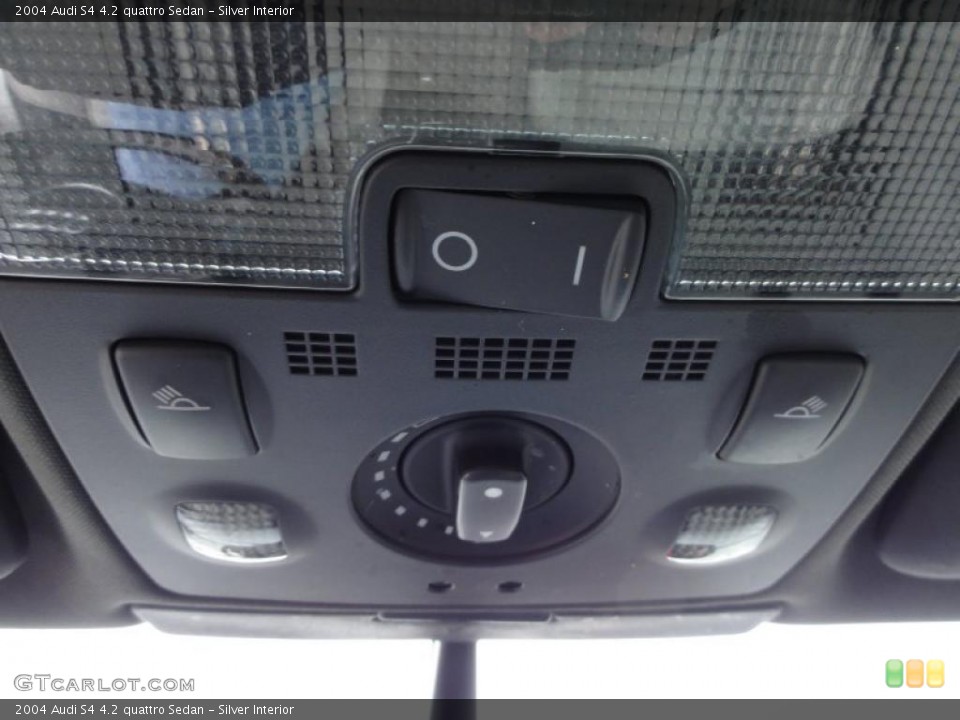 Silver Interior Controls for the 2004 Audi S4 4.2 quattro Sedan #46806846