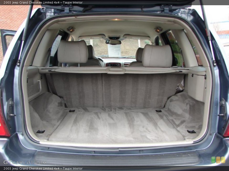 Taupe Interior Trunk for the 2003 Jeep Grand Cherokee Limited 4x4 #46807755