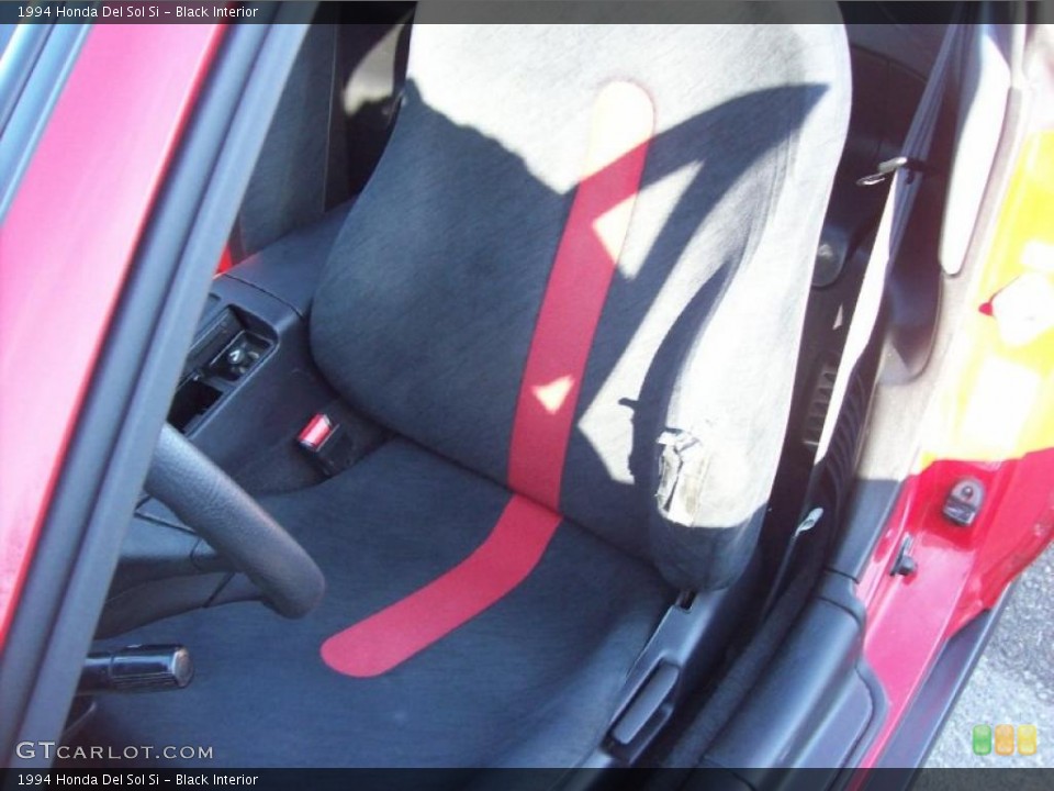 Black Interior Photo for the 1994 Honda Del Sol Si #46808769