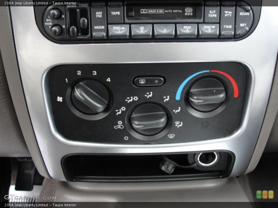 Taupe Interior Controls for the 2004 Jeep Liberty Limited #46814235