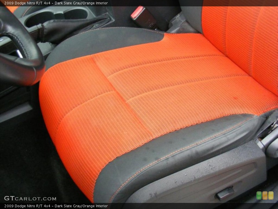 Dark Slate Gray/Orange Interior Photo for the 2009 Dodge Nitro R/T 4x4 #46814613