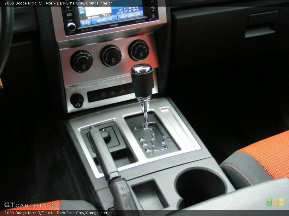 Dark Slate Gray/Orange Interior Transmission for the 2009 Dodge Nitro R/T 4x4 #46814796