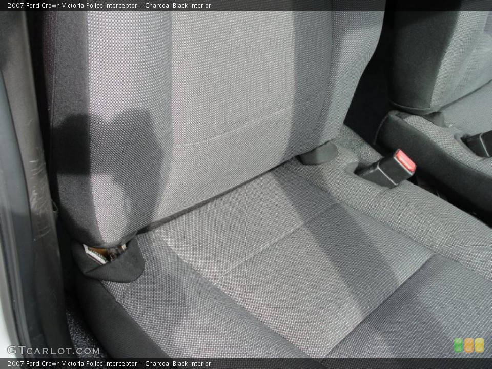 Charcoal Black Interior Photo for the 2007 Ford Crown Victoria Police Interceptor #46817472