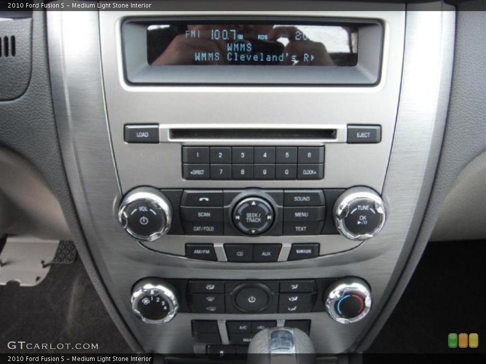 Medium Light Stone Interior Controls for the 2010 Ford Fusion S #46818135