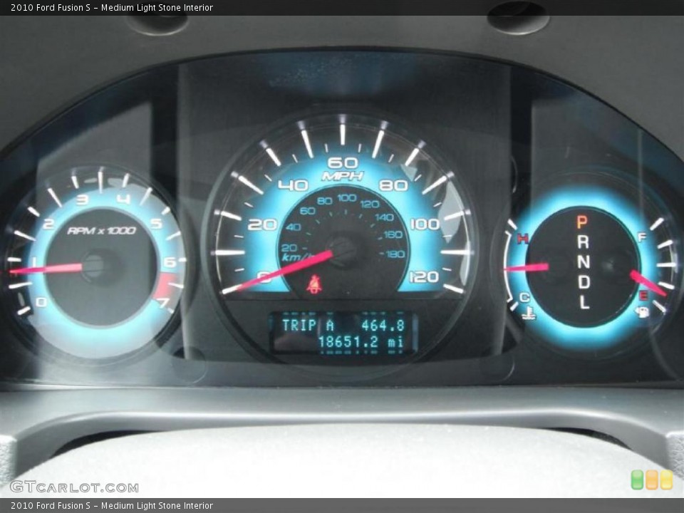 Medium Light Stone Interior Gauges for the 2010 Ford Fusion S #46818195