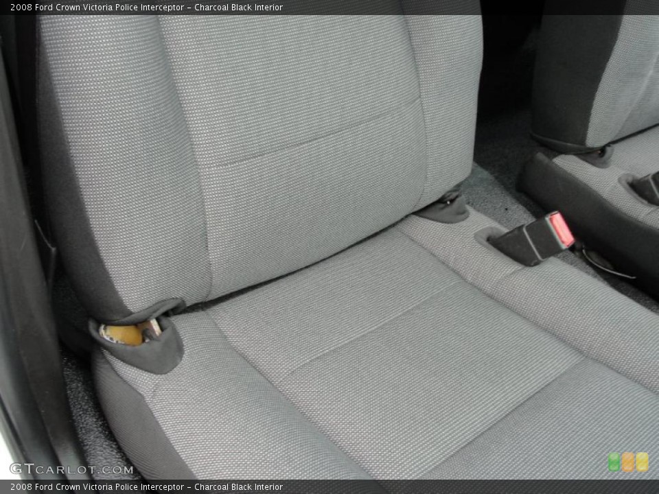 Charcoal Black Interior Photo for the 2008 Ford Crown Victoria Police Interceptor #46818264