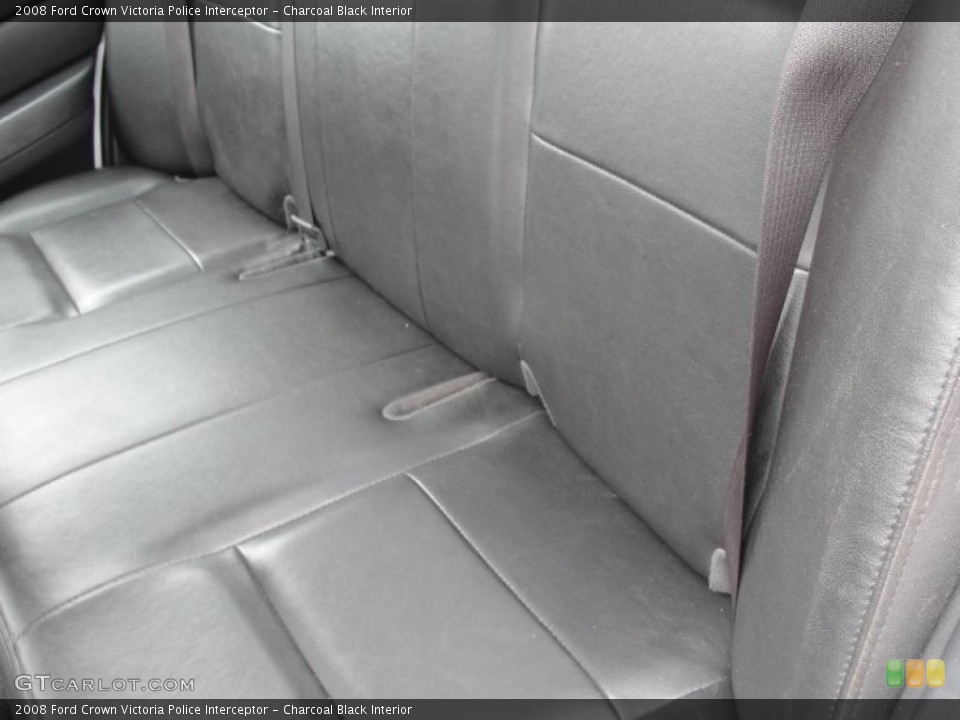 Charcoal Black Interior Photo for the 2008 Ford Crown Victoria Police Interceptor #46818336