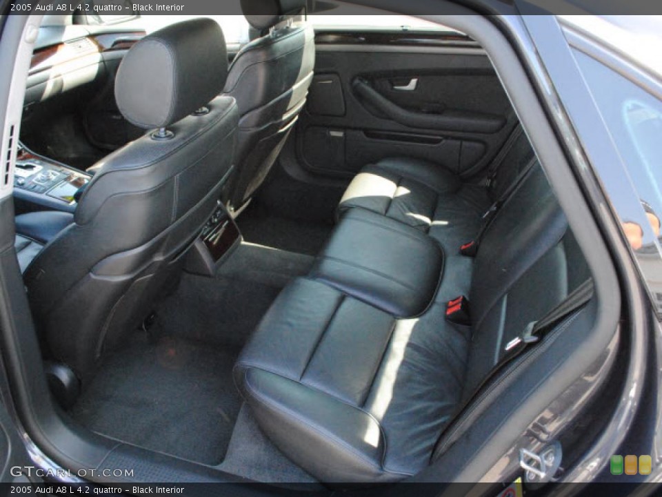 Black Interior Photo for the 2005 Audi A8 L 4.2 quattro #46820079