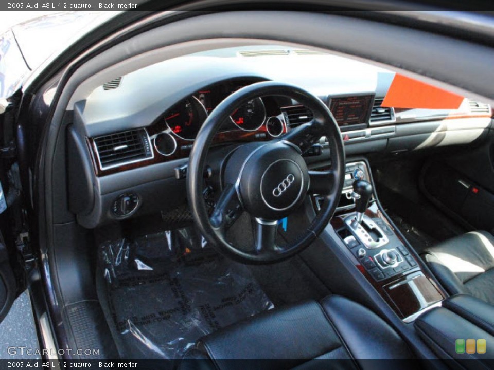 Black Interior Steering Wheel for the 2005 Audi A8 L 4.2 quattro #46820109