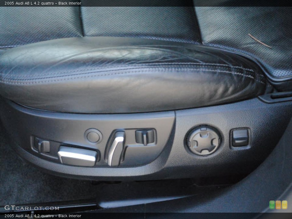 Black Interior Controls for the 2005 Audi A8 L 4.2 quattro #46820142