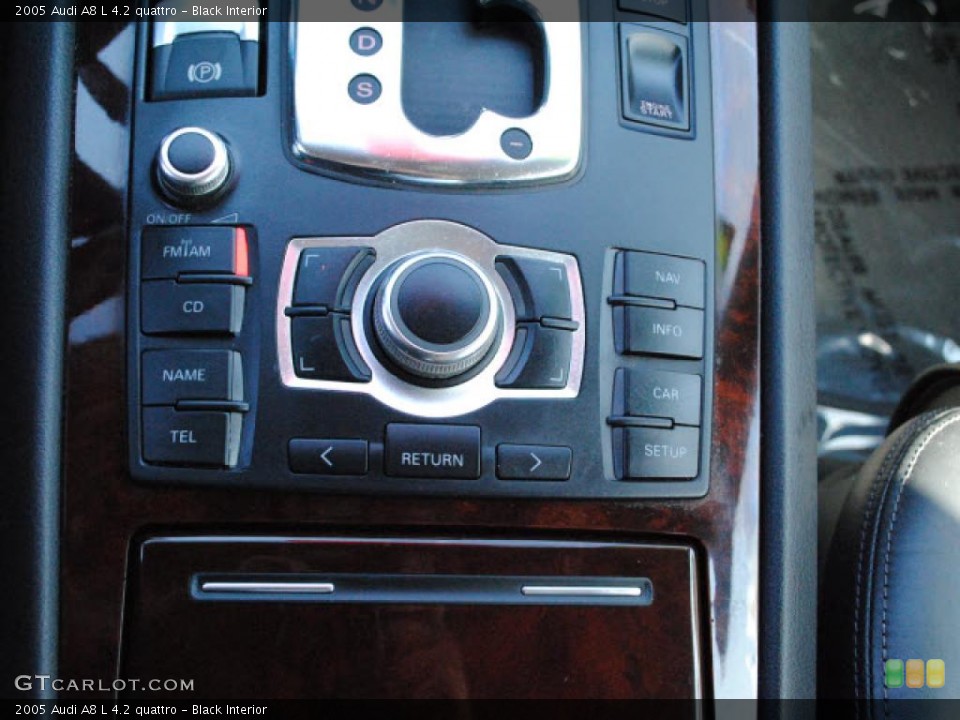 Black Interior Controls for the 2005 Audi A8 L 4.2 quattro #46820289