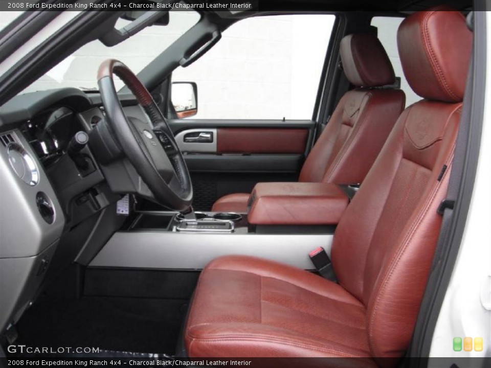Charcoal Black/Chaparral Leather Interior Photo for the 2008 Ford Expedition King Ranch 4x4 #46821066