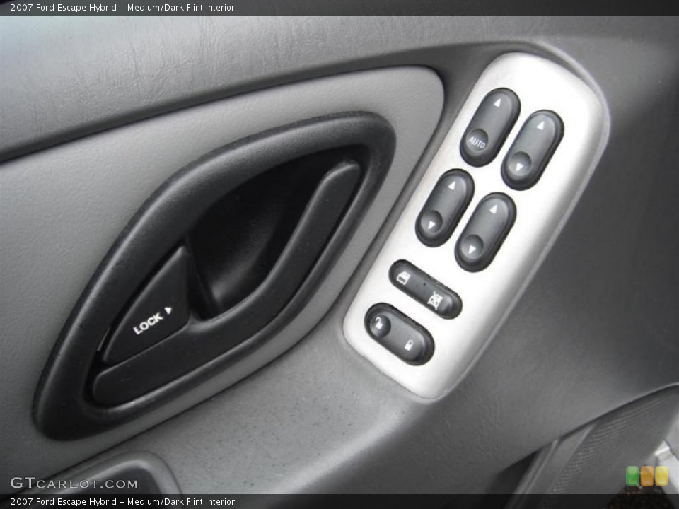 Medium/Dark Flint Interior Controls for the 2007 Ford Escape Hybrid #46821966
