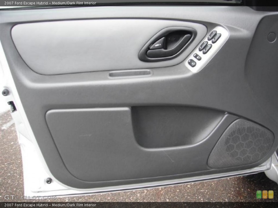 Medium/Dark Flint Interior Door Panel for the 2007 Ford Escape Hybrid #46821981