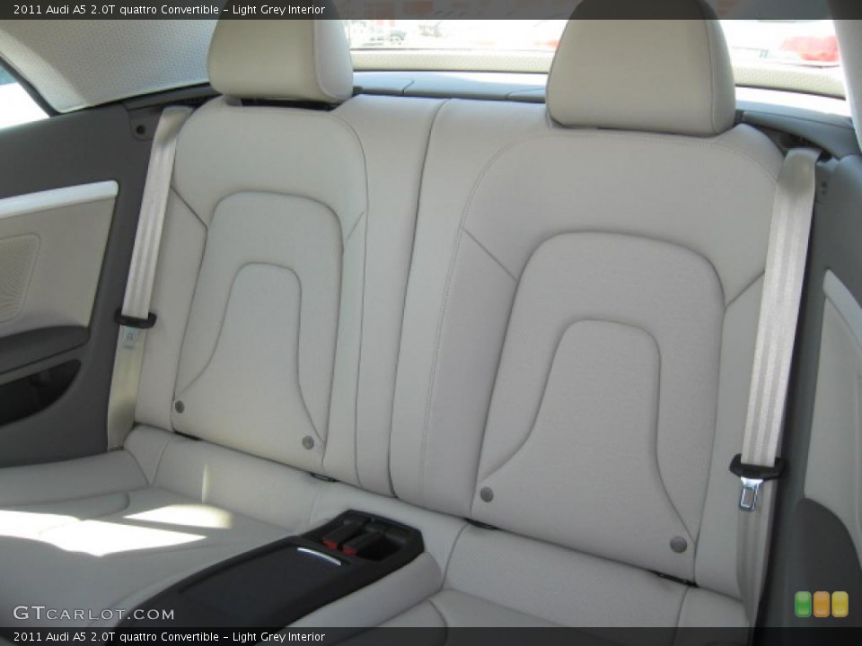 Light Grey Interior Photo for the 2011 Audi A5 2.0T quattro Convertible #46822389
