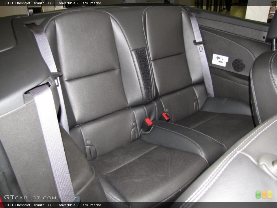 Black Interior Photo for the 2011 Chevrolet Camaro LT/RS Convertible #46822428