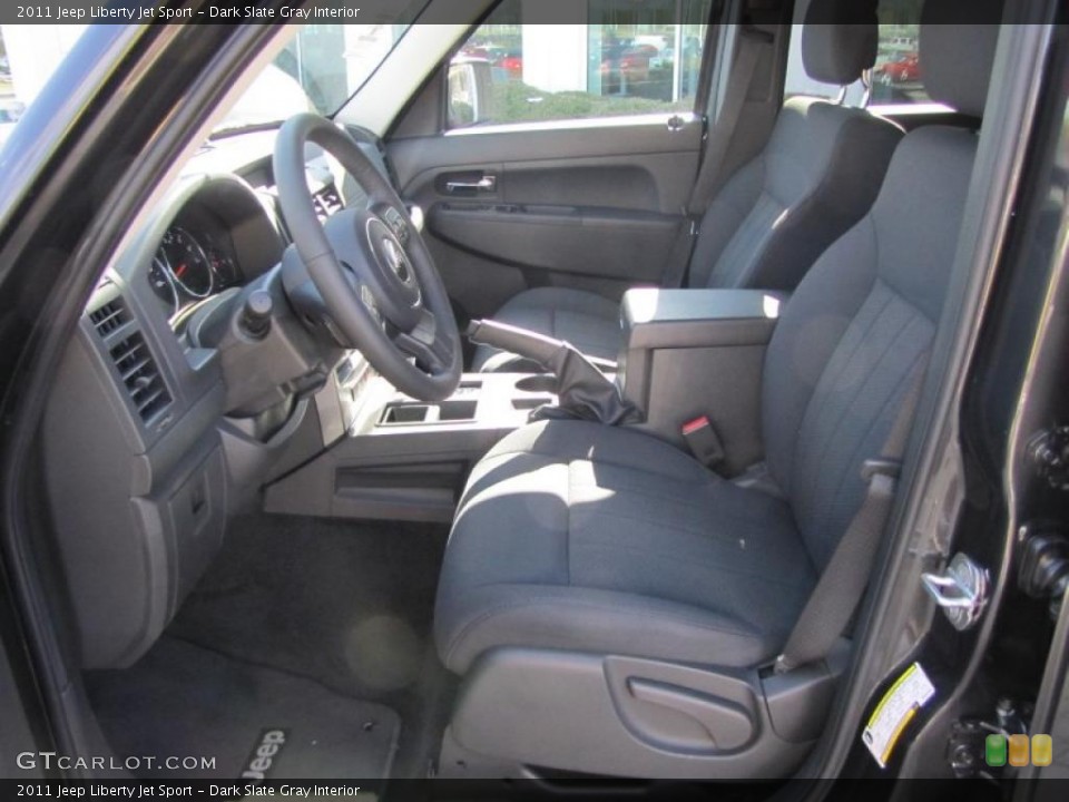 Dark Slate Gray Interior Photo for the 2011 Jeep Liberty Jet Sport #46823922
