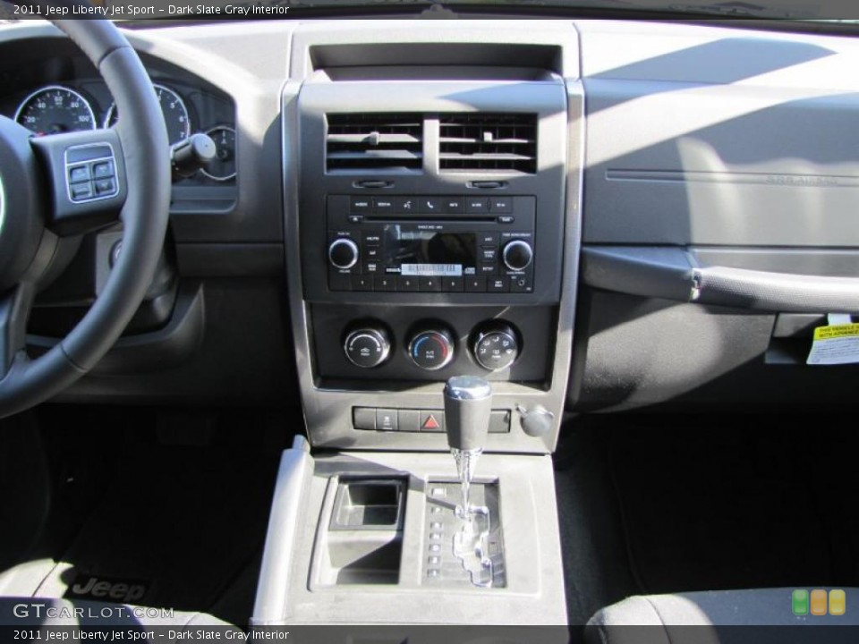 Dark Slate Gray Interior Dashboard for the 2011 Jeep Liberty Jet Sport #46823979