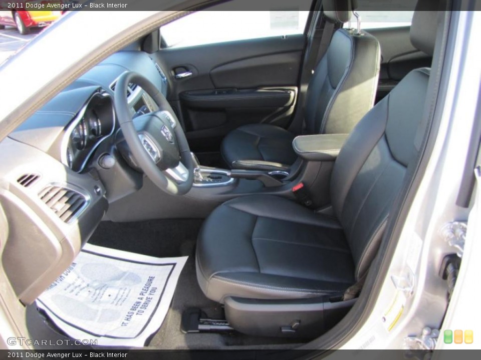 Black Interior Photo for the 2011 Dodge Avenger Lux #46826526