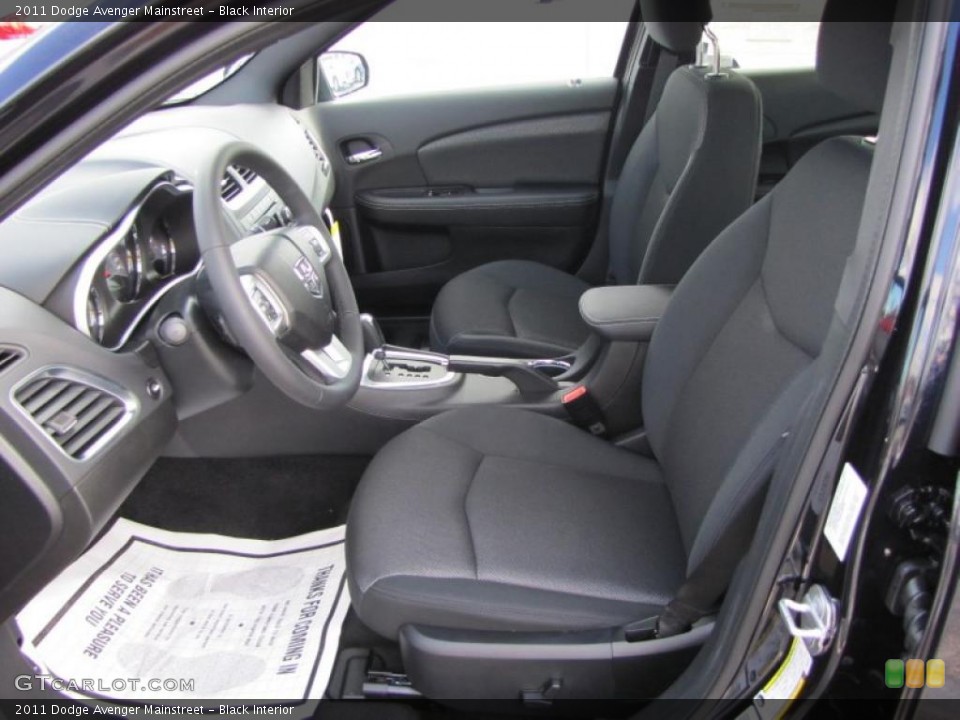 Black Interior Photo for the 2011 Dodge Avenger Mainstreet #46826742