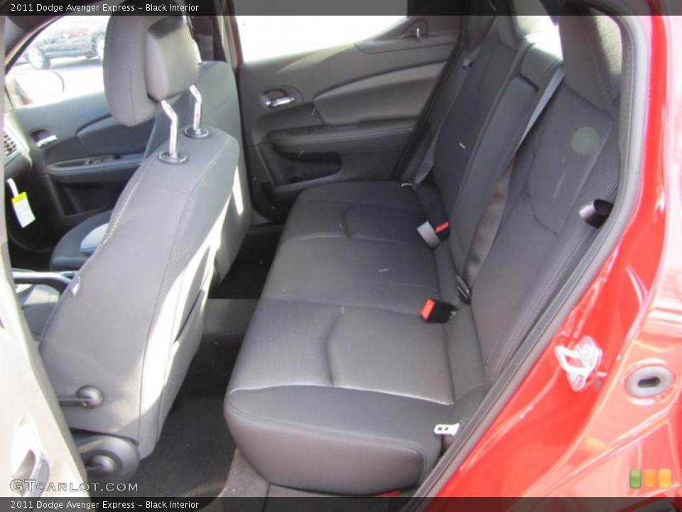 Black Interior Photo for the 2011 Dodge Avenger Express #46826970