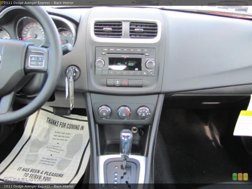 Black Interior Dashboard for the 2011 Dodge Avenger Express #46827003