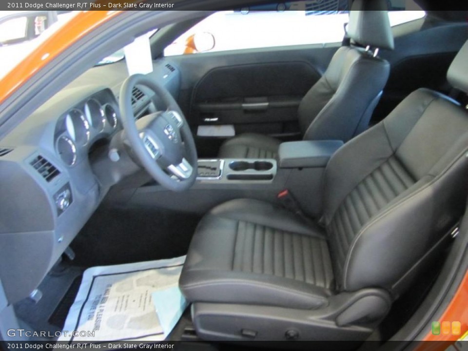 Dark Slate Gray Interior Photo for the 2011 Dodge Challenger R/T Plus #46827558