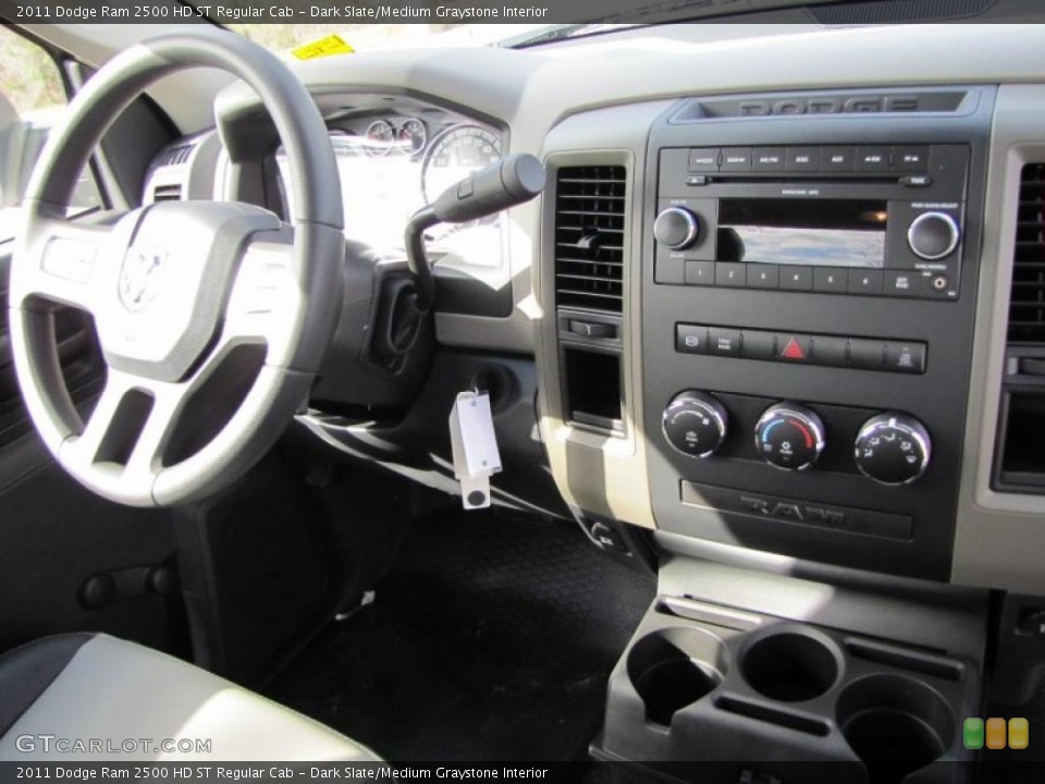 Dark Slate/Medium Graystone Interior Dashboard for the 2011 Dodge Ram 2500 HD ST Regular Cab #46828505