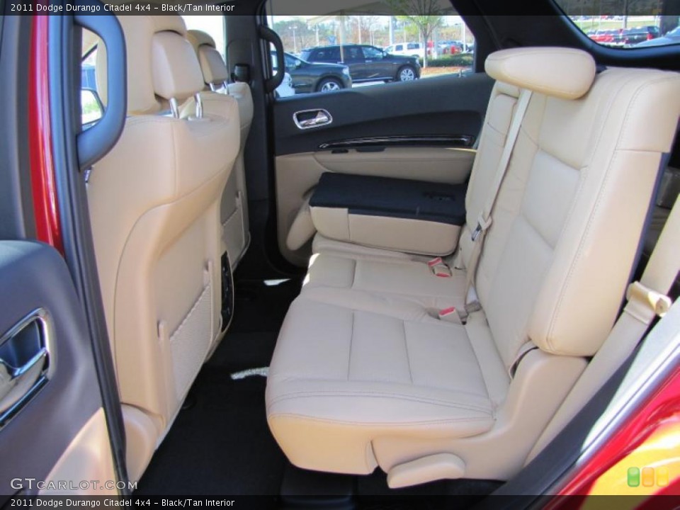 Black/Tan Interior Photo for the 2011 Dodge Durango Citadel 4x4 #46829598