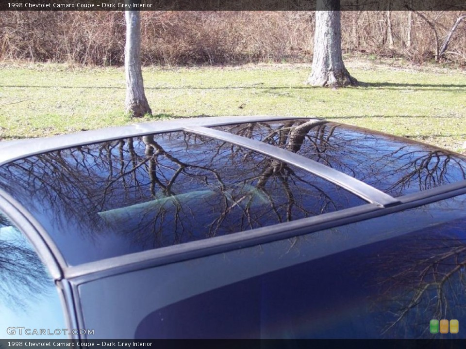 Dark Grey Interior Sunroof for the 1998 Chevrolet Camaro Coupe #46830048