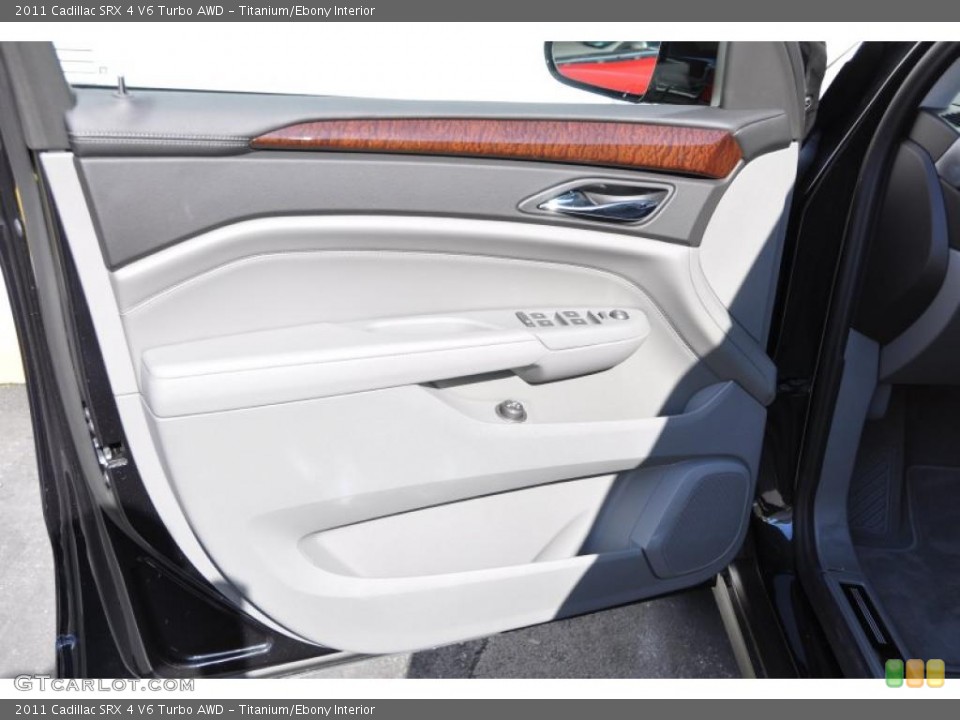 Titanium/Ebony Interior Door Panel for the 2011 Cadillac SRX 4 V6 Turbo AWD #46830291