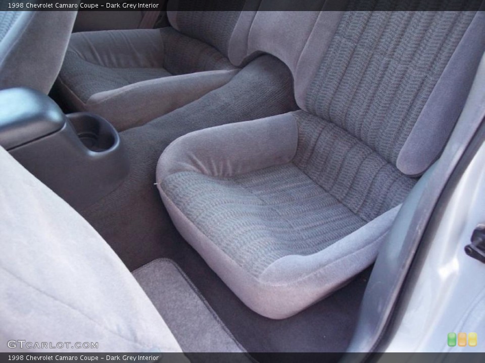 Dark Grey Interior Photo for the 1998 Chevrolet Camaro Coupe #46830294