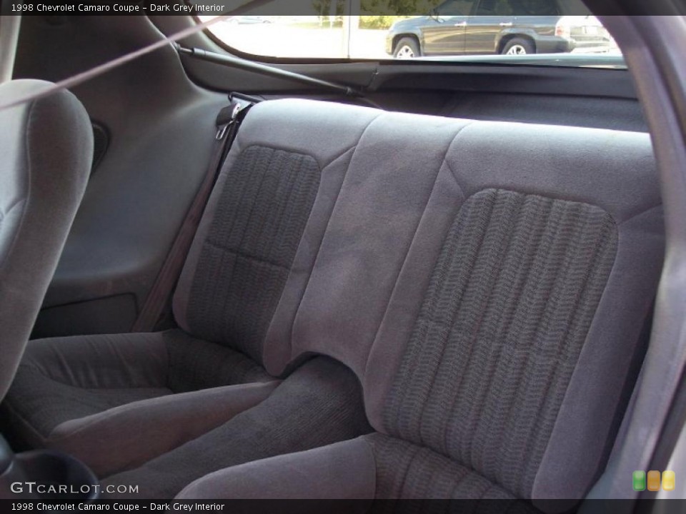 Dark Grey Interior Photo for the 1998 Chevrolet Camaro Coupe #46830312
