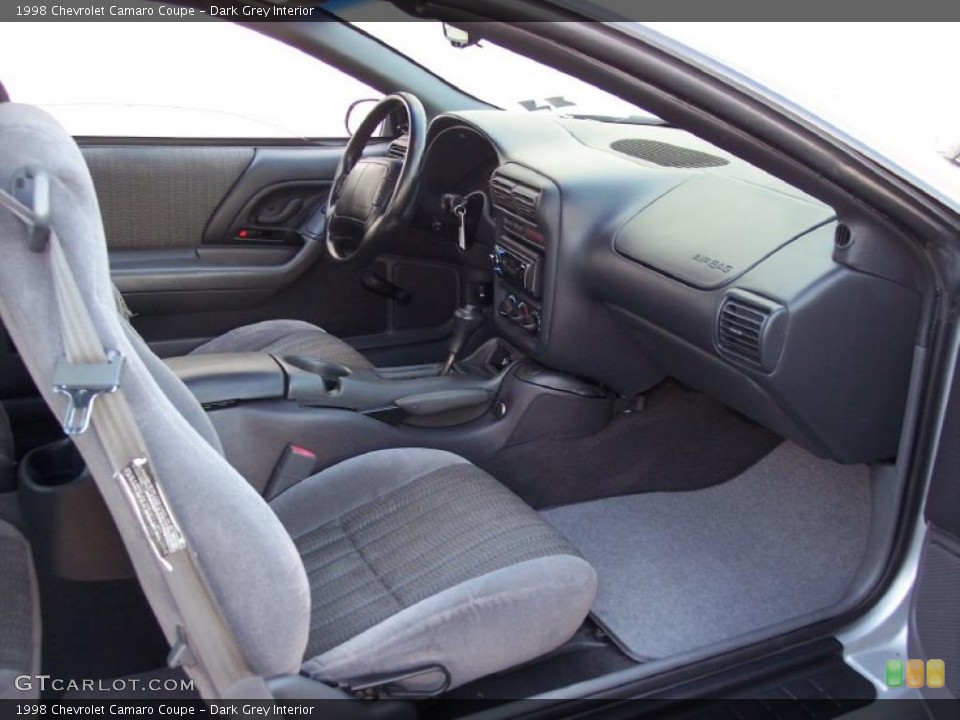 Dark Grey Interior Photo for the 1998 Chevrolet Camaro Coupe #46830339