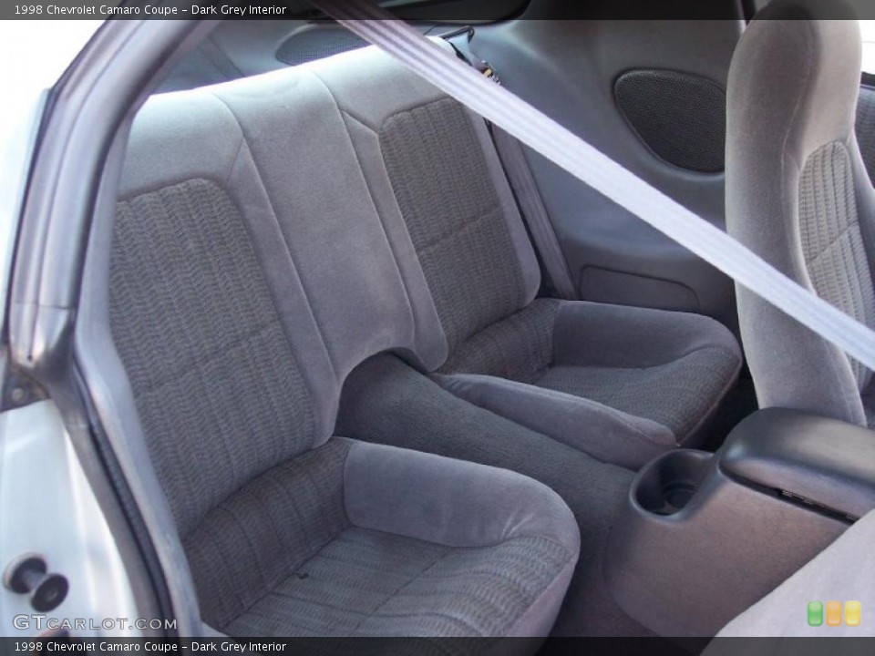 Dark Grey Interior Photo for the 1998 Chevrolet Camaro Coupe #46830411