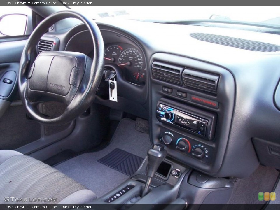 Dark Grey Interior Dashboard for the 1998 Chevrolet Camaro Coupe #46830441