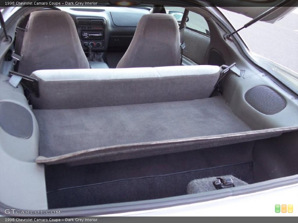 Dark Grey Interior Trunk for the 1998 Chevrolet Camaro Coupe #46830456