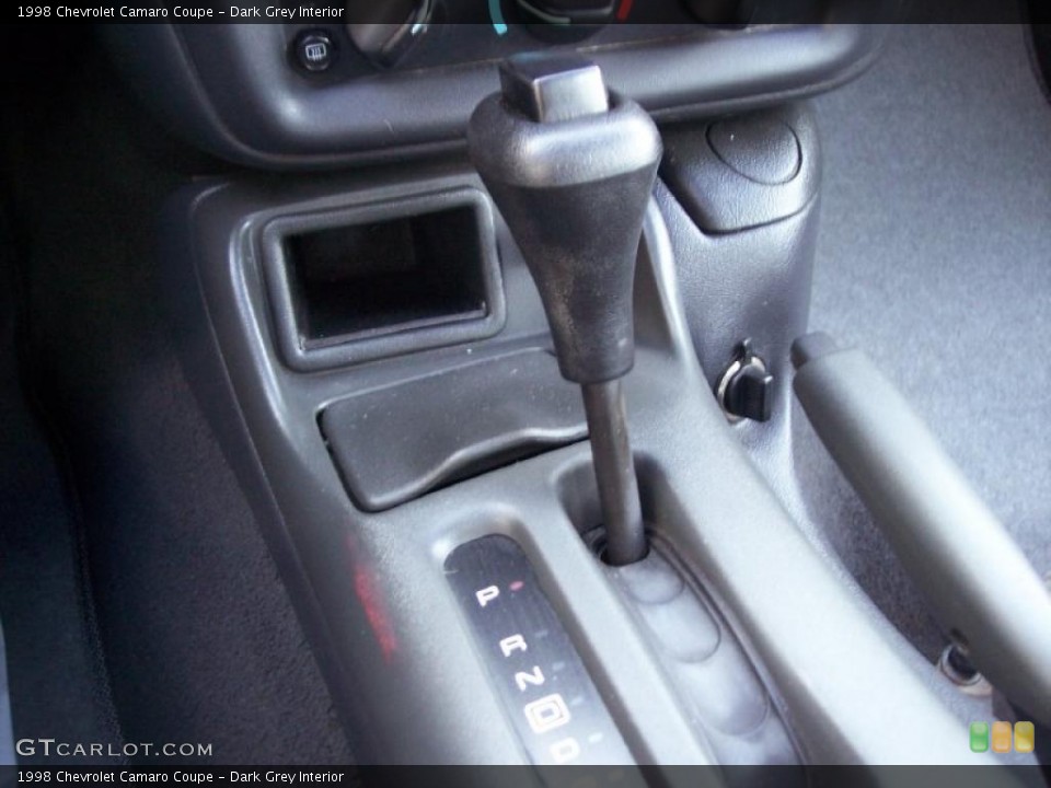 Dark Grey Interior Transmission for the 1998 Chevrolet Camaro Coupe #46830669